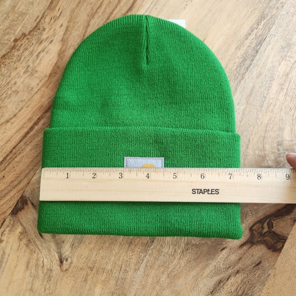 Carhartt Green Knit Cuffed Beanie Hat - Picture 9 of 10